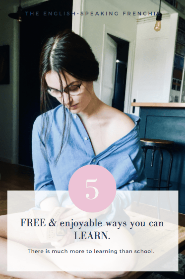 How to: enjoy learning and learn for FREE.