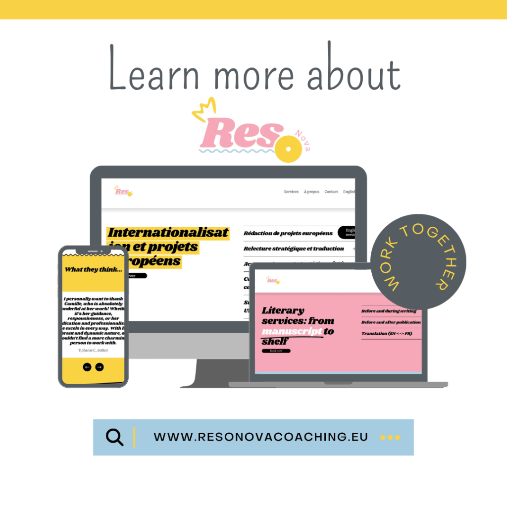 Get to learn more about our business, ResoNova coaching